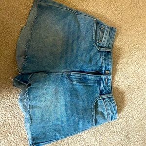 LIST, blue jean shorts, US 4